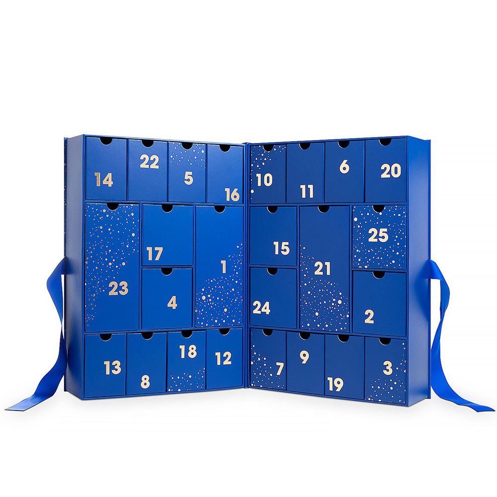 Beauty Makeup Advent Calendar - Maßgeschneidert. kundenspezifisch. Benutzerdefinierte Luxus-Design-Verpackung, Geschenk, leer,