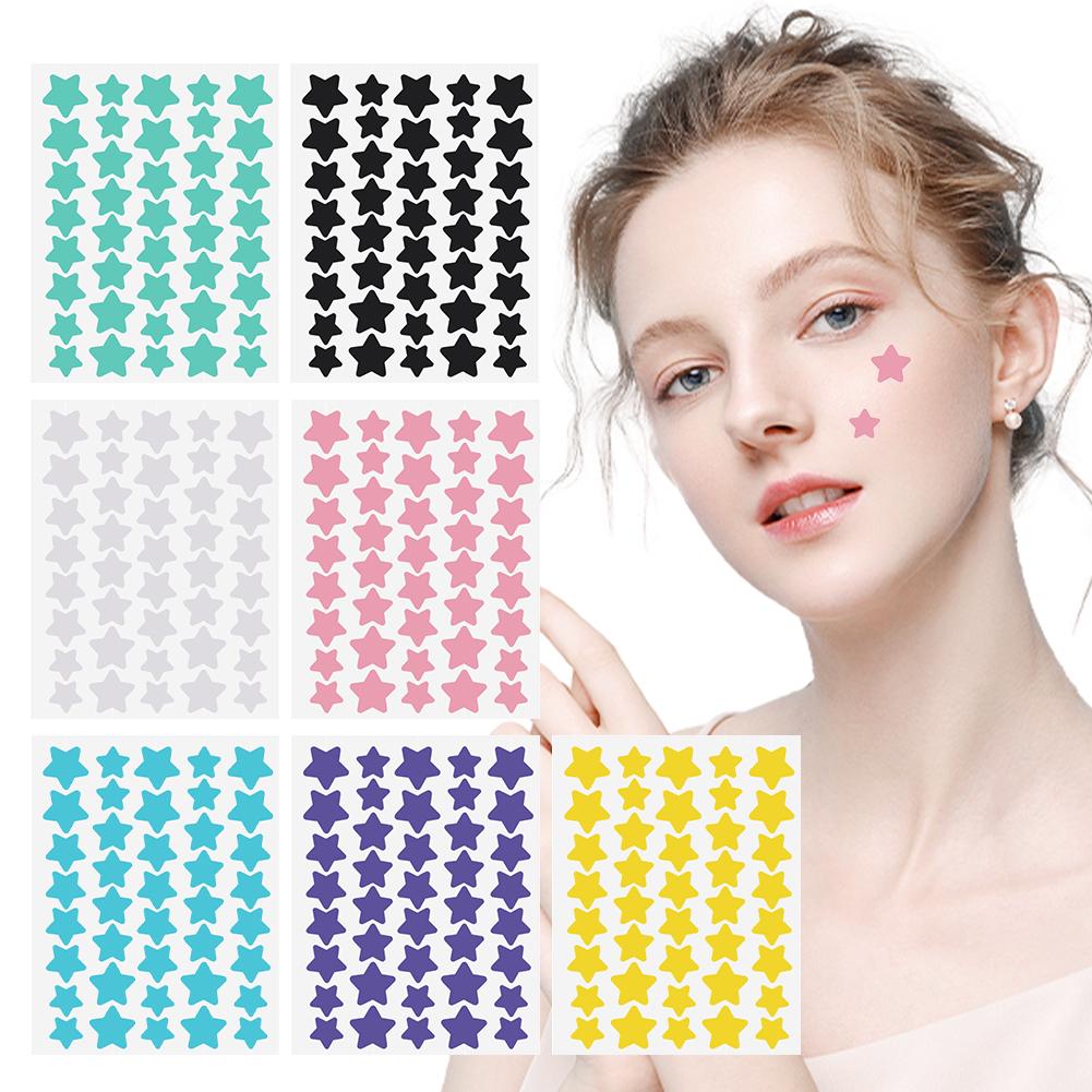 Beauty Zone Makeup - Bunte Sternförmige Pickel Patches Hautpflege Aufkleber