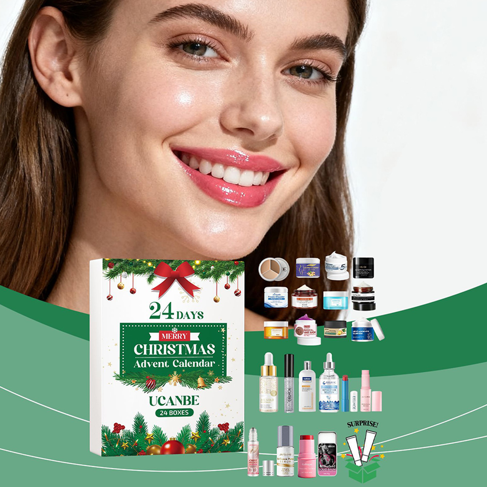 Beauty Makeup Advent Calendar - Weihnachten Beauty Adventskalender Hautpflege-Set 24 Tage
