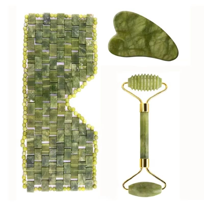 Jade-Augenmaske Gesichtsmassag – Jade Roller Gua Sha Bewertung und Preis