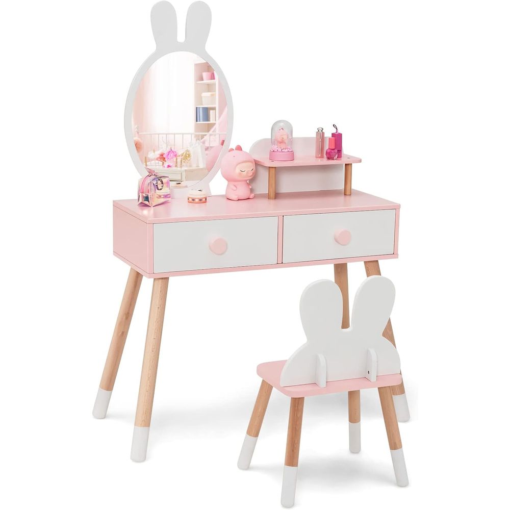 EY Kinder-Schminktisch, Hasen- – Beauty Makeup Table Bewertung und Preis