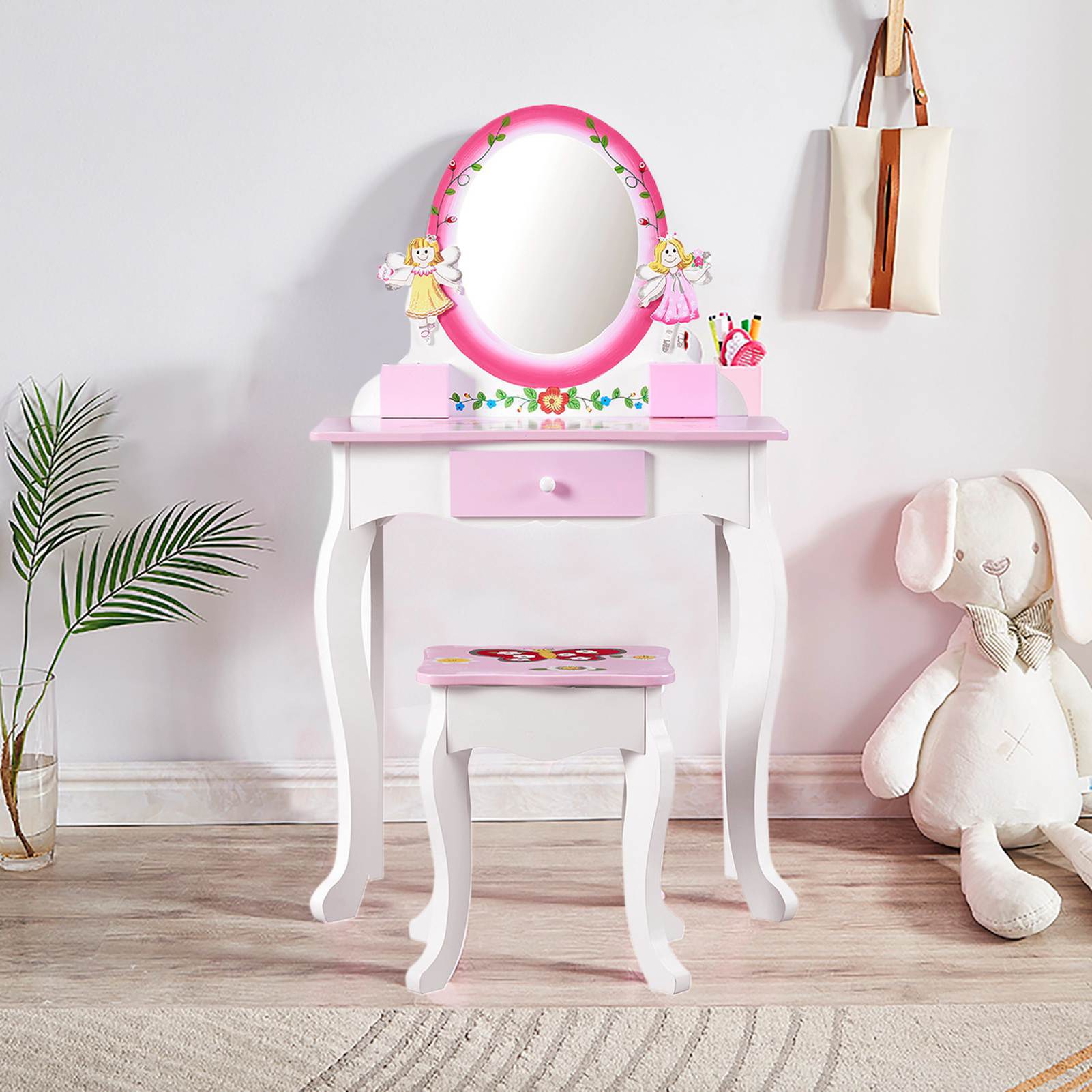 Kinder-Schminktisch-Set mit Bl – Beauty Makeup Table Bewertung und Preis