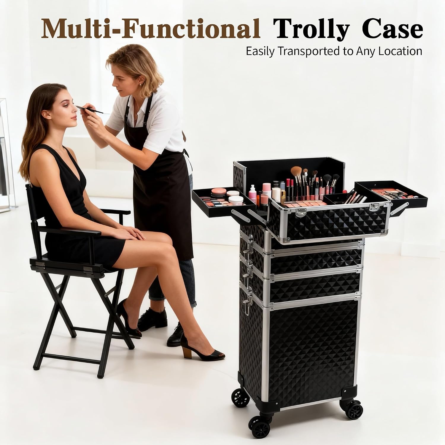Rollender Make-up-Koffer, Kosm – Beauty With Makeup Bewertung und Preis