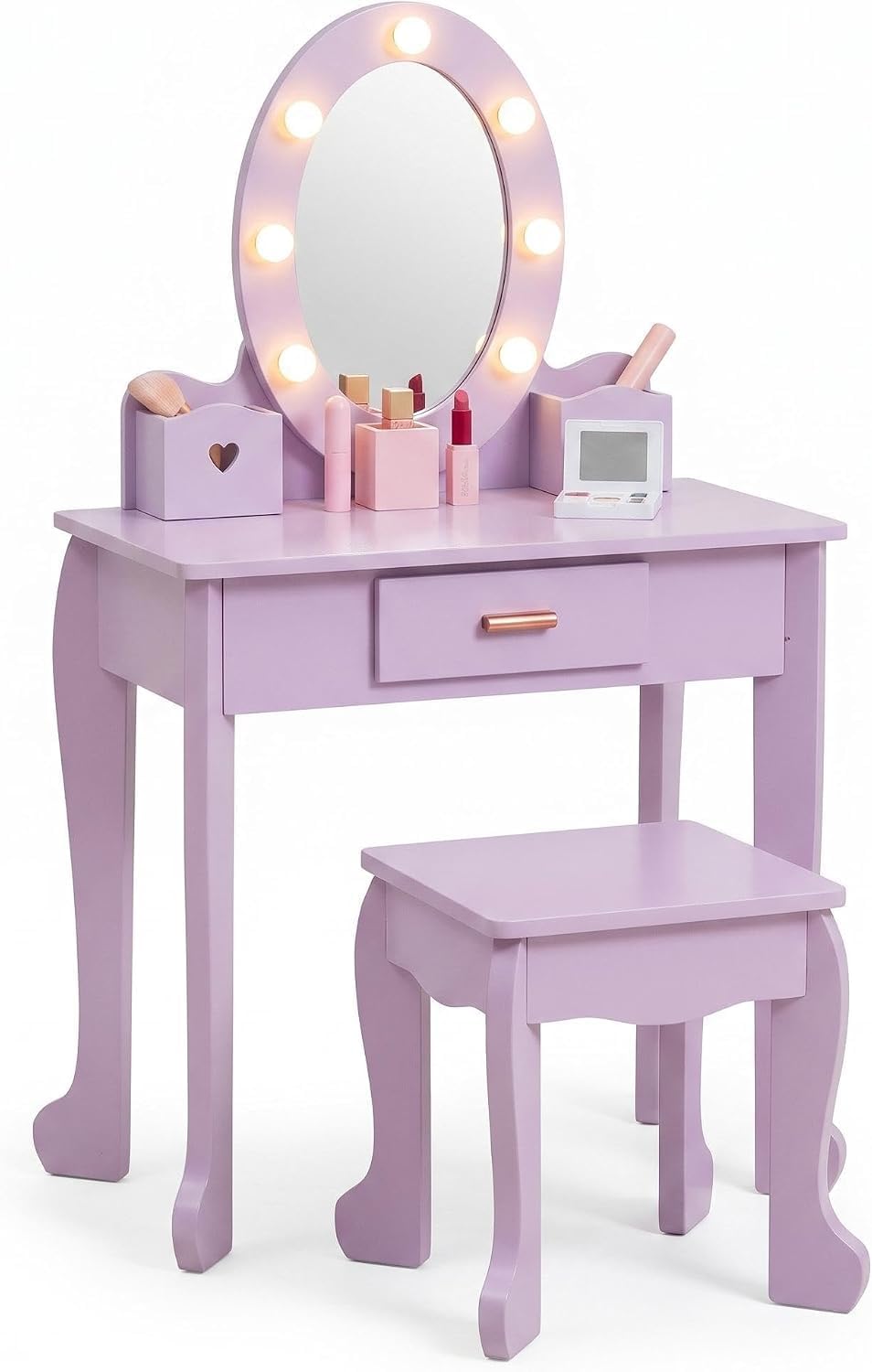 Kinder-Schminktisch und Hocker – Beauty Makeup Table Bewertung und Preis