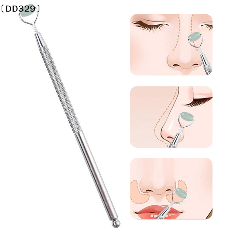 Augen-Anti-Falten-Naturjade-Ro – Jade Roller Gua Sha Bewertung und Preis