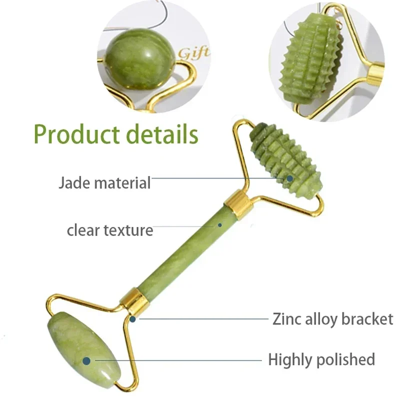 Natürliche Jade Roller Gesicht – Jade Roller Gua Sha Bewertung und Preis