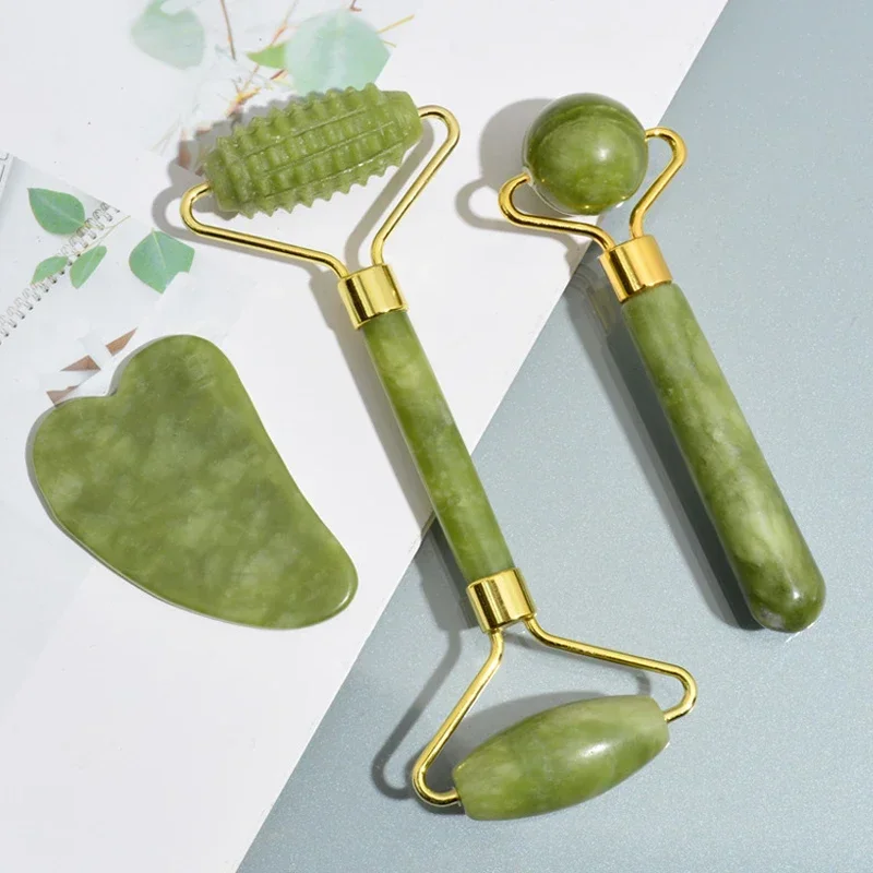 Natürlicher Jade-Roller für Ge – Jade Roller Gua Sha Bewertung und Preis