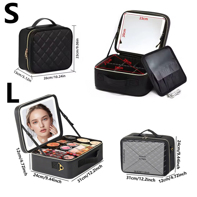 Große Reise-Make-up-Tasche mit – Beauty Zone Makeup Bewertung und Preis