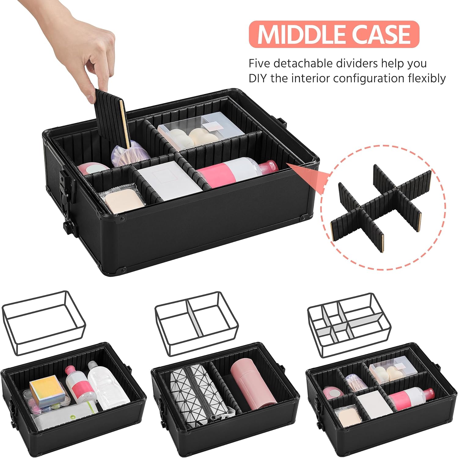 Rollender Make-up-Koffer, Kosm – Beauty With Makeup Bewertung und Preis